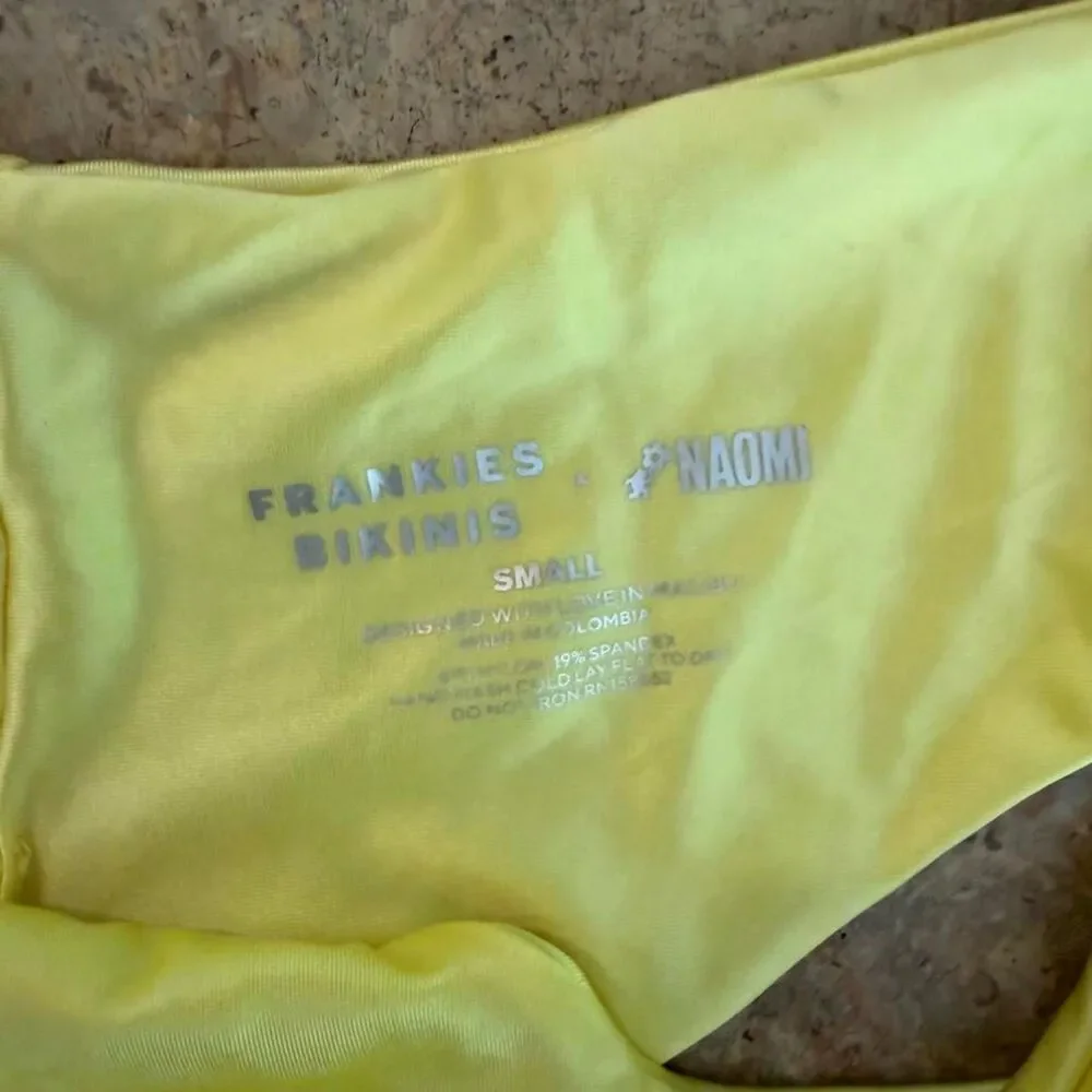Frankies-bikinis Women's Yellow Bikinis-and-tankini-sets